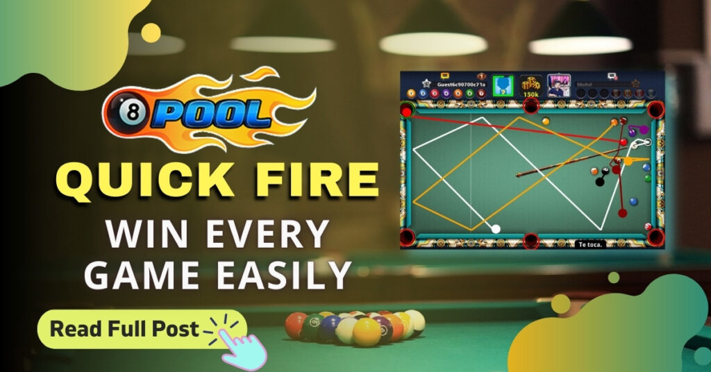 8 ball pool quick fire post preview