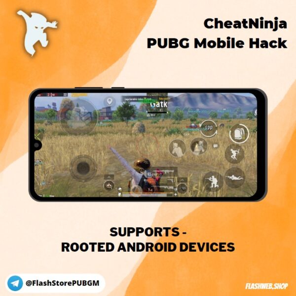 Product Image Cheatninja PUBG Mobile Hack FlashWeb.Shop FlashWeb.store